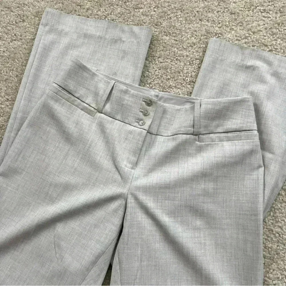 The Limited Collection Lexie Fit Dress Pants Heather Light Gray Women’s Size 4 - Picture 9 of 12